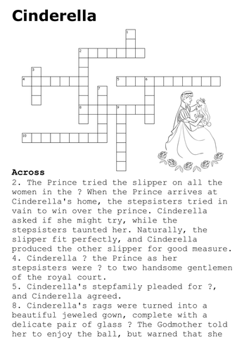 Cinderella Crossword