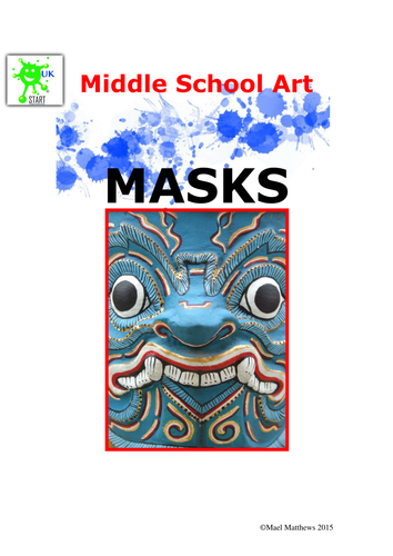 Art. Scheme of study - masks