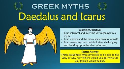 Greek Myths: Daedalus and Icarus