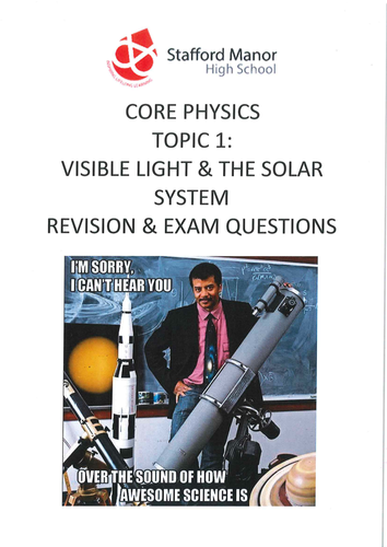 Core Physics (Edexcel) Revision packs for each of the 6 topics