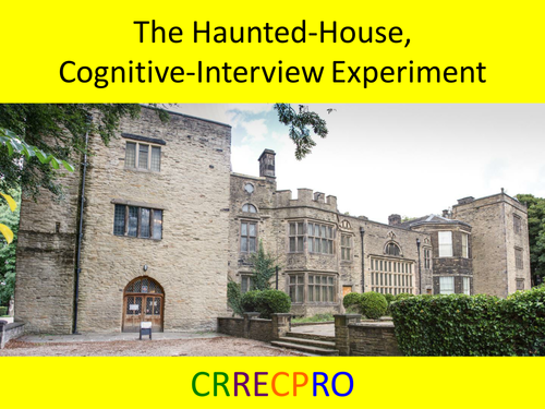The Cognitive Interview Experiment - Revision Activity with free YouTube video (see description)