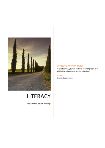 Literacy Booklet