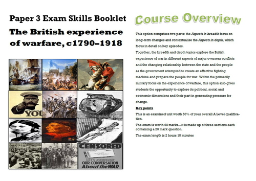 British Experience of Warfare 1790-1918 Revision Guide