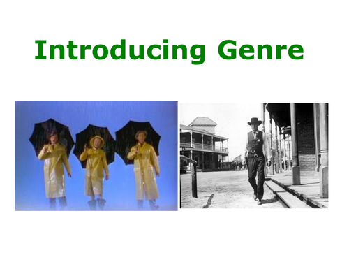 Film Genre - an Introduction