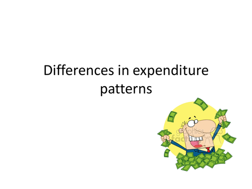 Differences in Expenditure Patterns