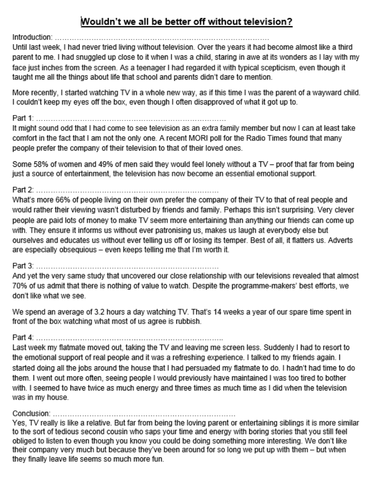 Speaking and Listening Endorsement introduction lesson