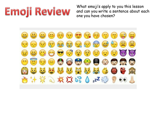 Emoji Review Template