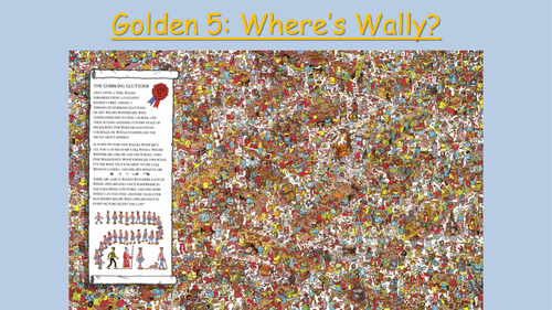 Prepositions of place lesson using Where's Wally