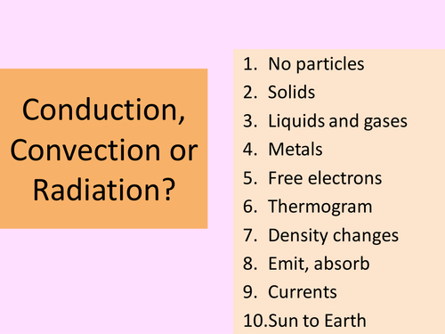 Evaporation and Condensation