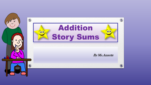 Addition Story Sums