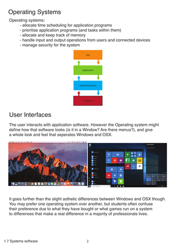 Systems Software Revision Pack for OCR Computer Science