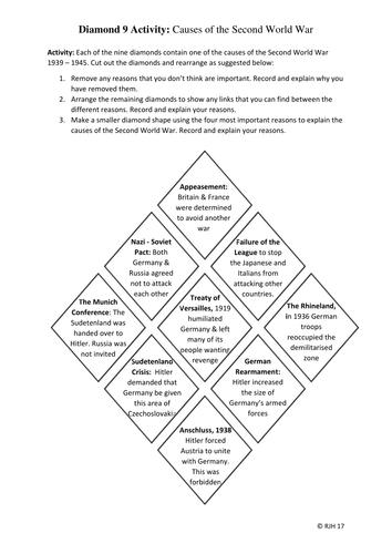 diamond-9-causes-of-the-second-world-war-teaching-resources