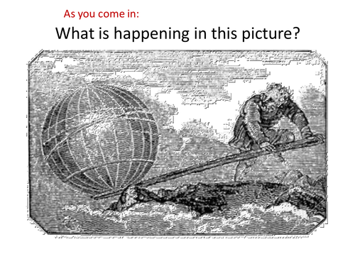 Moments lesson for KS3