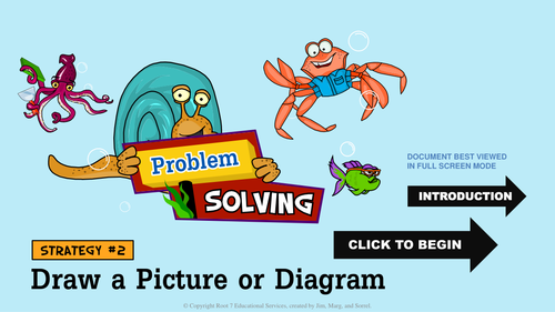 Math Problem Solving Strategies - Draw a Picture Or Diagram