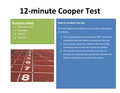 12 Minute Cooper Run Test _ How to make the most of a Cooper test – ERNKC