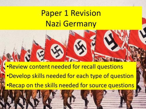 OCR History B Nazi Germany revision session