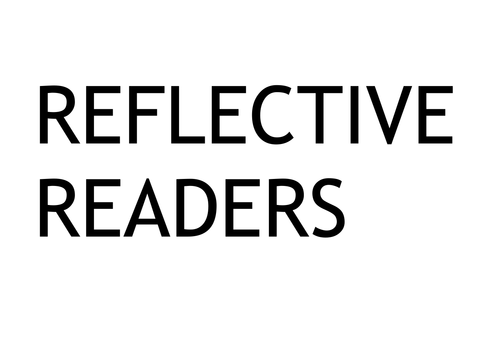 Reflective readers wall display