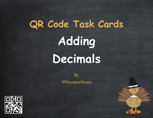 thanksgiving-math-adding-decimals-qr-code-task-cards-teaching-resources