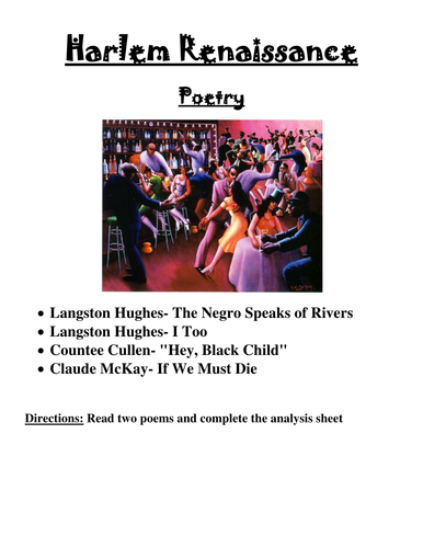 Harlem renaissance art essay image