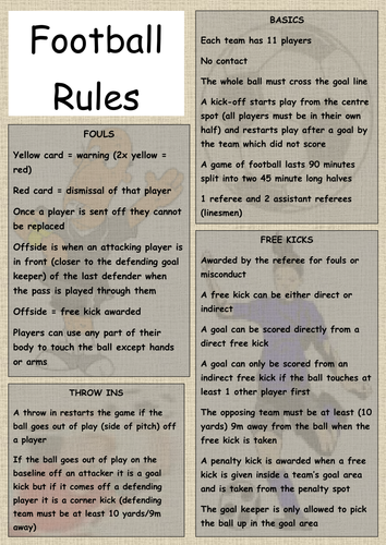 Football Rules