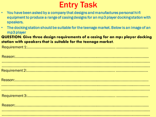 AQA GCSE Resistant materials revision lessons