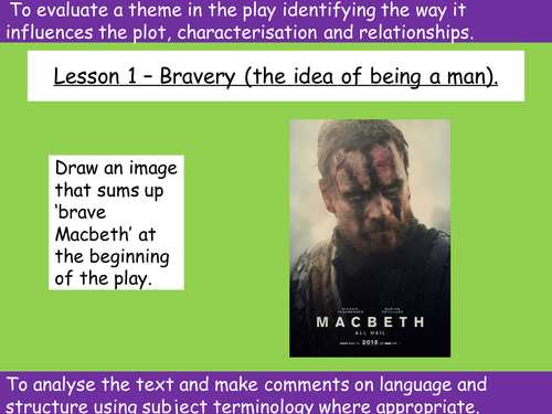 Themes in Macbeth x3