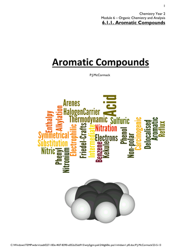 Aromatic Compounds Handout