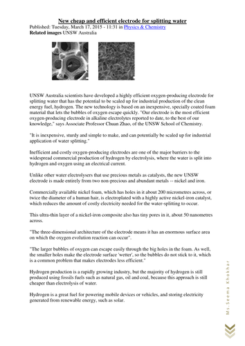 Redox reaction practice sheet