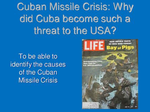 Introduction to the Cuban Missile Crisis