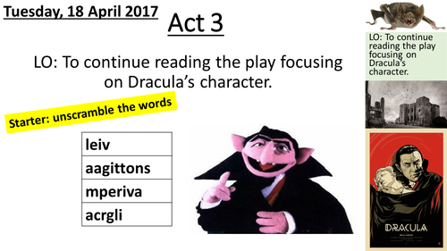 Dracula Script Act 3 Scene 1