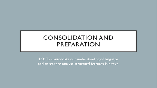 AQA English Language Paper 1 Question 3