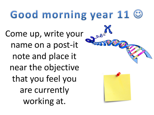 Genes, Chromosomes and DNA