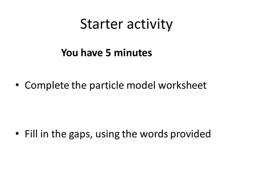 Elements and compounds ks3