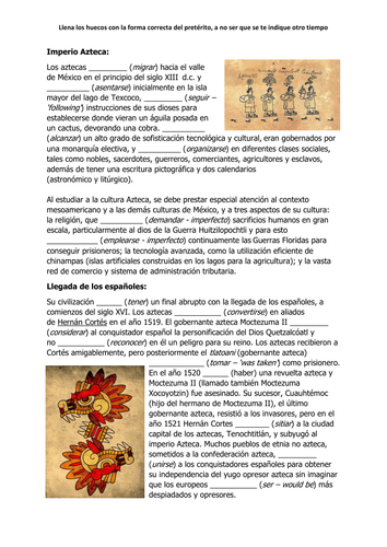 Introductory resources for the new A-level unit on patrimonio cultural