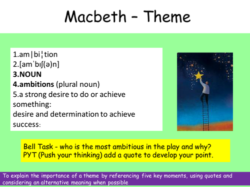 Macbeth Revision Lesson