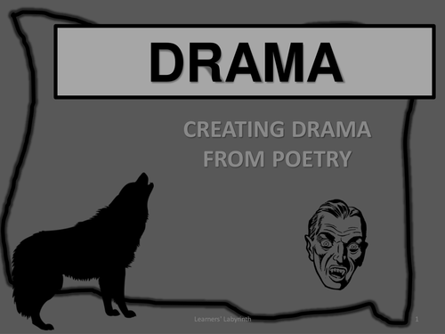 Poetry Into Drama