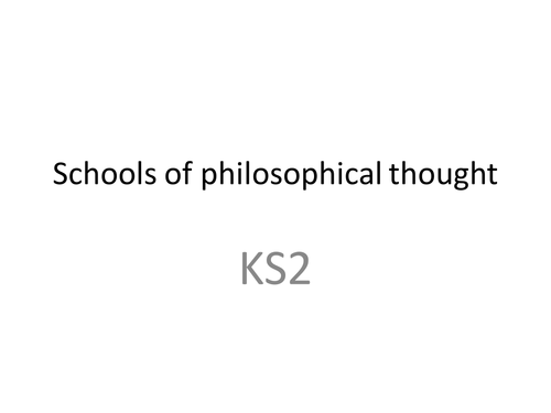 Philosophy discussions for upper KS2