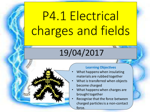Electrical Charges and fields (New AQA Spec)