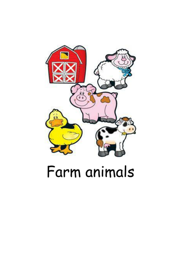 Farm book - phase 2 and 3 phonics