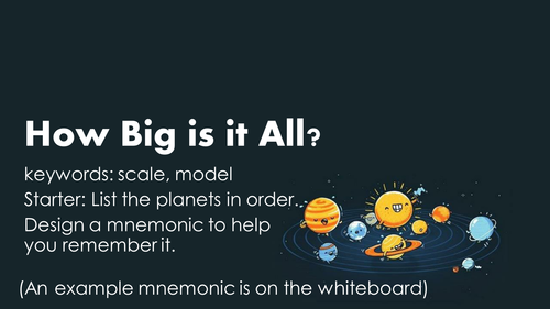 Scale of the Universe | Teaching Resources