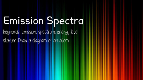 Emission Spectra