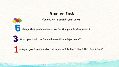 What are Humanities?