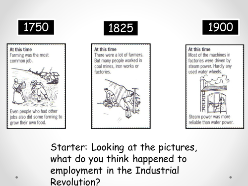 Industrial Revolution - Employment