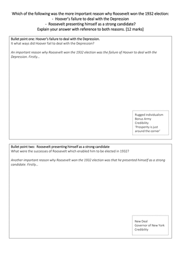 AQA GCSE History (2016 spec) - 1932 election