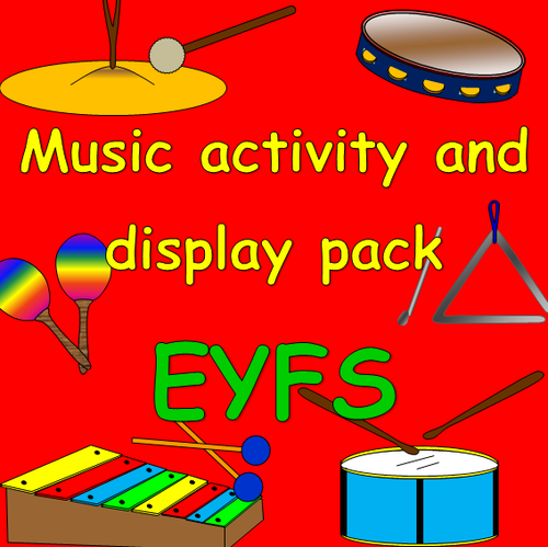 Music- games, activities, display materials
