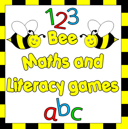Buzzy Bee Maths and Literacy games