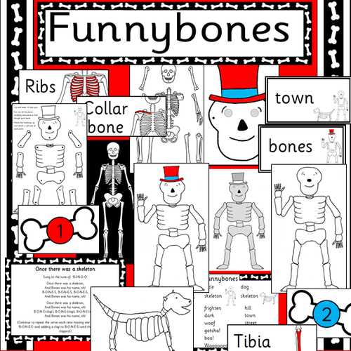 Funnybones story sack resources