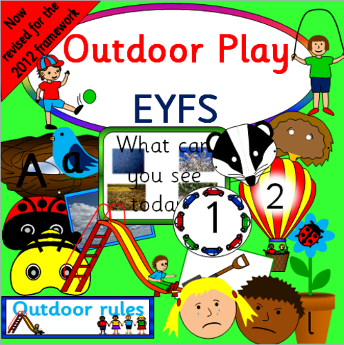 Outdoor play EYFS