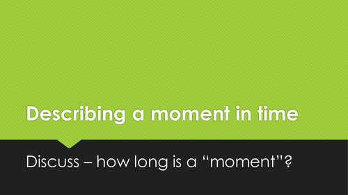 Two Creative Writing Lessons for English Language GCSE