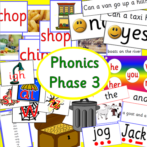 Phonics Phase 3- Letters and Sounds